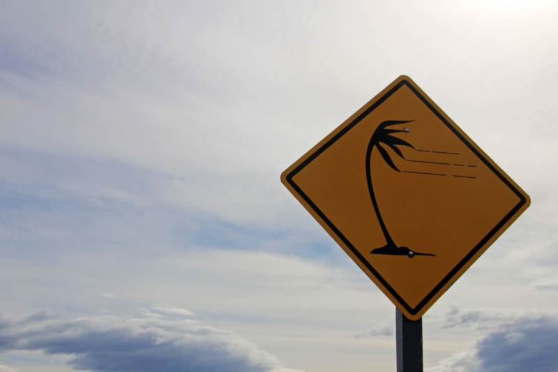 conducir con mucho viento